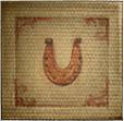 Tarasque Horseshoe Symbol