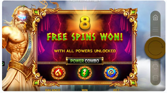 3 Powers of Zeus Power Combo Giri gratis