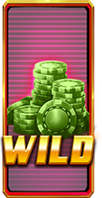 Casino Heist Megaways Simbolo Wild verde