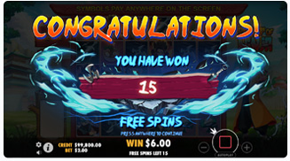 Power of Ninja Free Spins