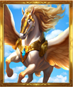 Golden Realms Simbolo di Pegaso