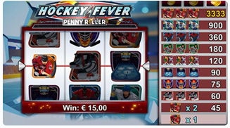 Hockey Fever Penny Roller Caratteristiche