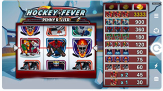 Hockey Fever Penny Roller Gioco