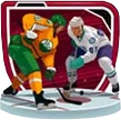 Hockey Fever Penny Roller Simbolo dei giocatori di hockey