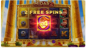 Midas Golden Touch 2 Bonus