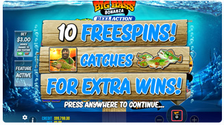 Big Bass Bonanza Reel Action Giri gratis