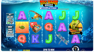 Big Bass Bonanza Reel Action Gioco