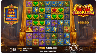 Heart of Cleopatra Gioco