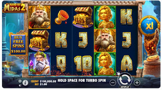 Hand of Midas 2 Gioco