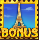 Journey to Paris Simbolo bonus