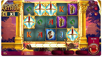 Sword of Arthur Slot Bonus